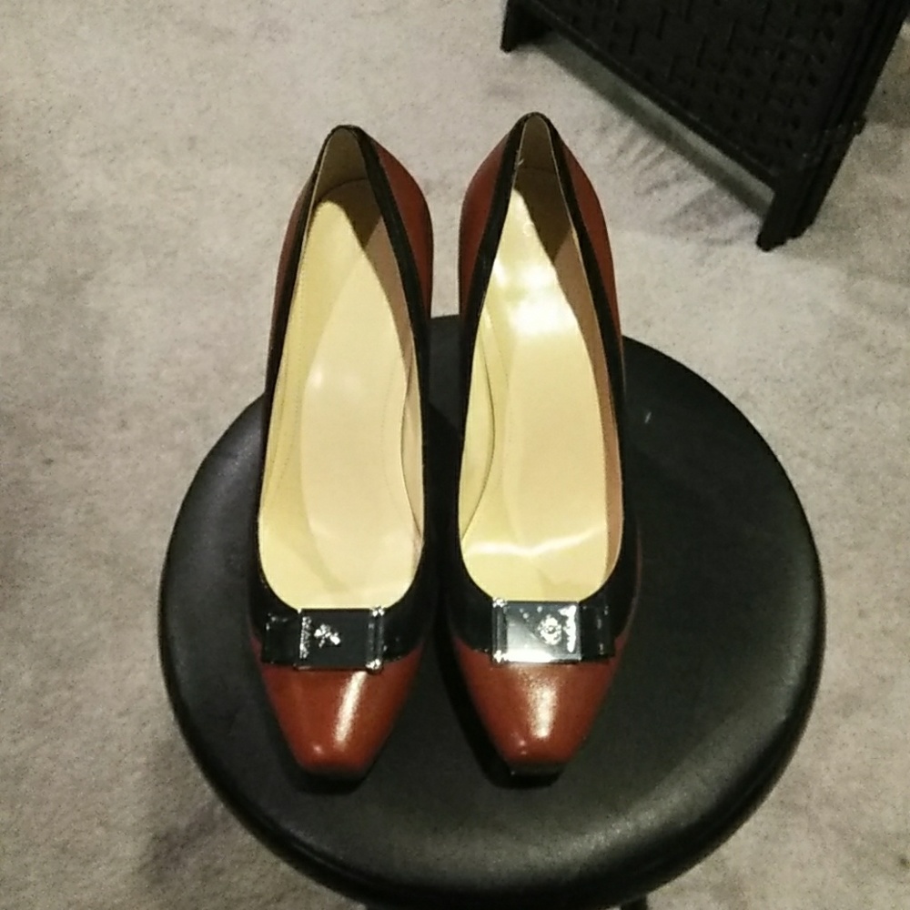 Calvin Klein 2 tone pumps.